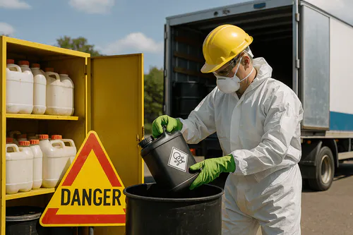 Cómo gestionar correctamente los desechos peligrosos: manual práctico