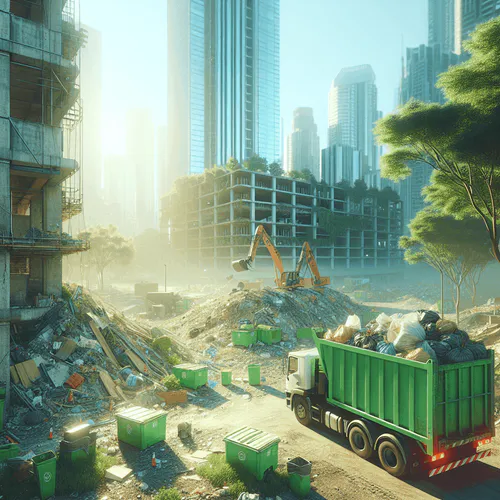 Gestión sostenible de residuos de construcción: reducir el impacto ambiental